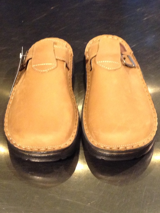 NWT Jerusalem Sandals Sz 9 Mens / 11.5 Wmn. Brown Leather Slip-On Buckle Unisex main image 8